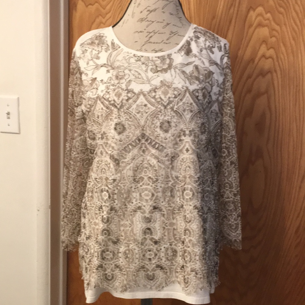 Chico top sheet mid length sleeve